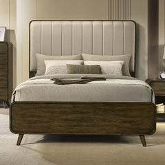 Eastlin Walnut Queen Bed - Ornate Home