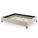Eastman Charcoal Queen Platform Bed Base - Ornate Home