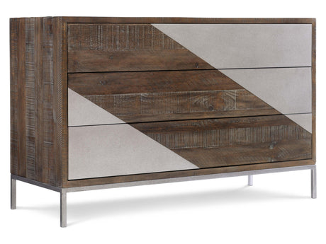 Eastman Grey Mist/Sable Brown Drawer Chest - Ornate Home