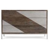 Eastman Grey Mist/Sable Brown Drawer Chest - Ornate Home