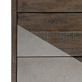 Eastman Grey Mist/Sable Brown Drawer Chest - Ornate Home