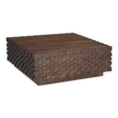 Easton Brown Storage Coffee Table - Ornate Home