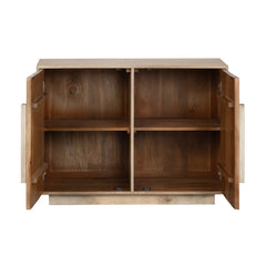 Easton Brown Two-Door Cabinet - Ornate Home