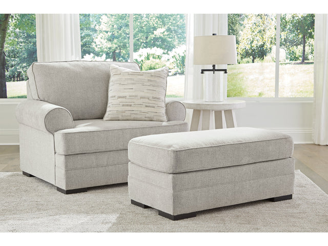 Eastonbridge Oversized Chair and Ottoman - Ornate Home
