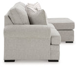 Eastonbridge Shadow Sofa Chaise & Oversized Chair (Online Special Price) - Ornate Home