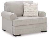Eastonbridge Shadow Sofa Chaise & Oversized Chair (Online Special Price) - Ornate Home