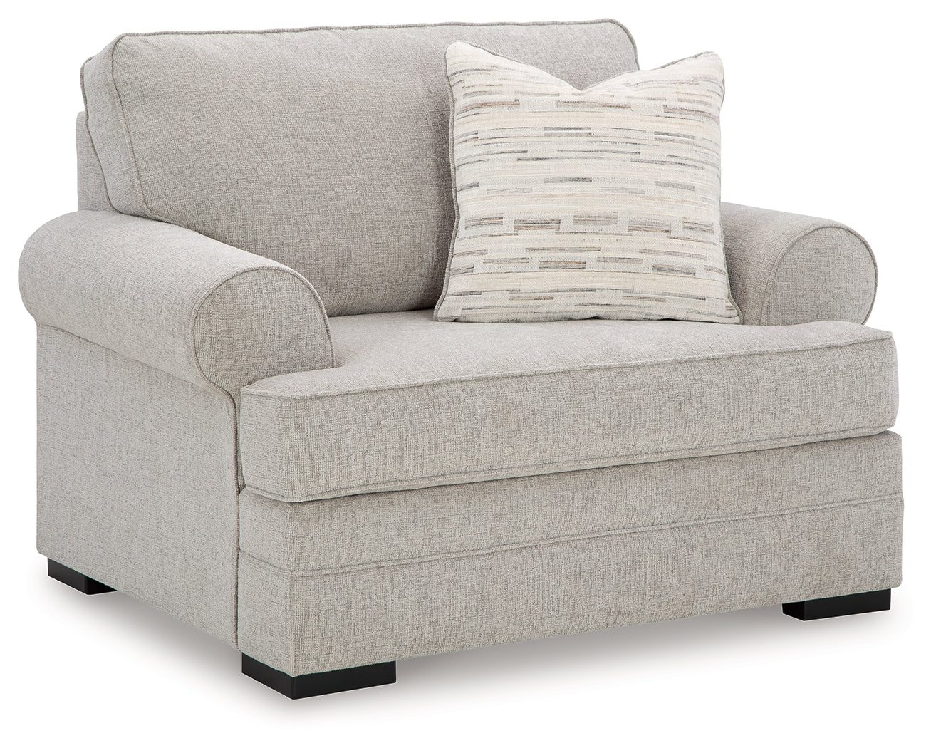 Eastonbridge Shadow Sofa Chaise & Oversized Chair (Online Special Price) - Ornate Home
