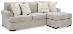 Eastonbridge Shadow Sofa Chaise & Oversized Chair - Ornate Home