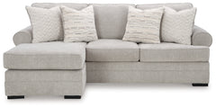 Eastonbridge Shadow Sofa Chaise & Oversized Chair - Ornate Home