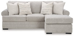 Eastonbridge Shadow Sofa Chaise & Oversized Chair - Ornate Home