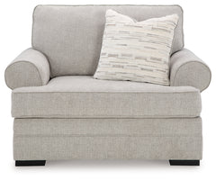 Eastonbridge Shadow Sofa Chaise & Oversized Chair - Ornate Home