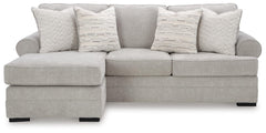 Eastonbridge Shadow Sofa Chaise and Ottoman - Ornate Home