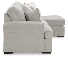 Eastonbridge Shadow Sofa Chaise and Ottoman - Ornate Home