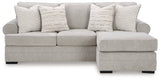 Eastonbridge Sofa Chaise, Oversized Chair, and Ottoman (Online Special Price) - Ornate Home
