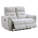 Eastre Beige Power Motion Loveseat - Ornate Home