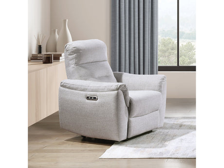 Eastre Beige Power Motion Recliner - Ornate Home