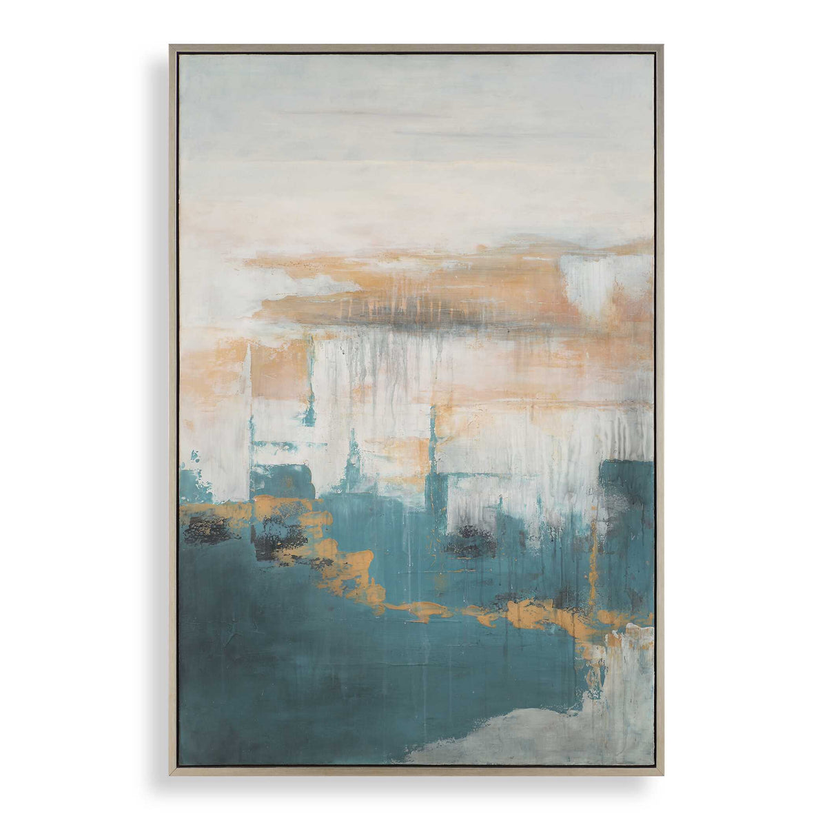 Eastside Multicolor Abstract Coastal Art - Ornate Home
