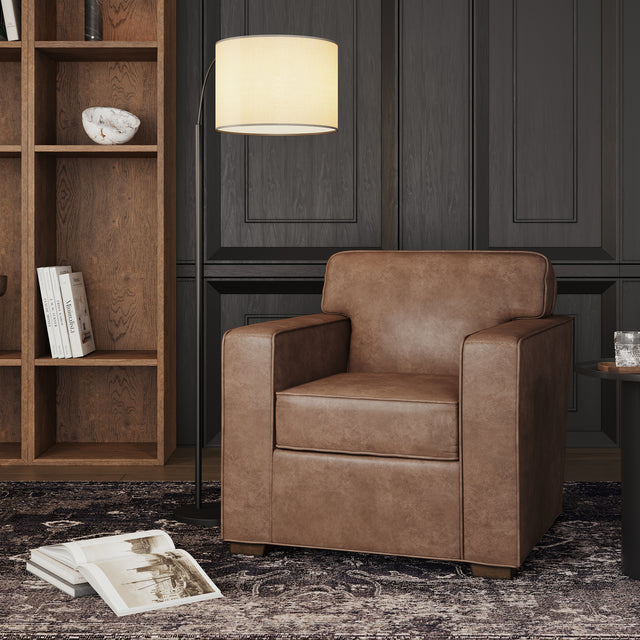 Eastwood Brown Accent Chair - Ornate Home