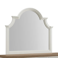 Eastwood Brown/Off-White Youth Dresser & Mirror Set