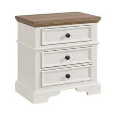 Eastwood Off-White/Brown 5-Piece Youth Full UPH Bedroom Set