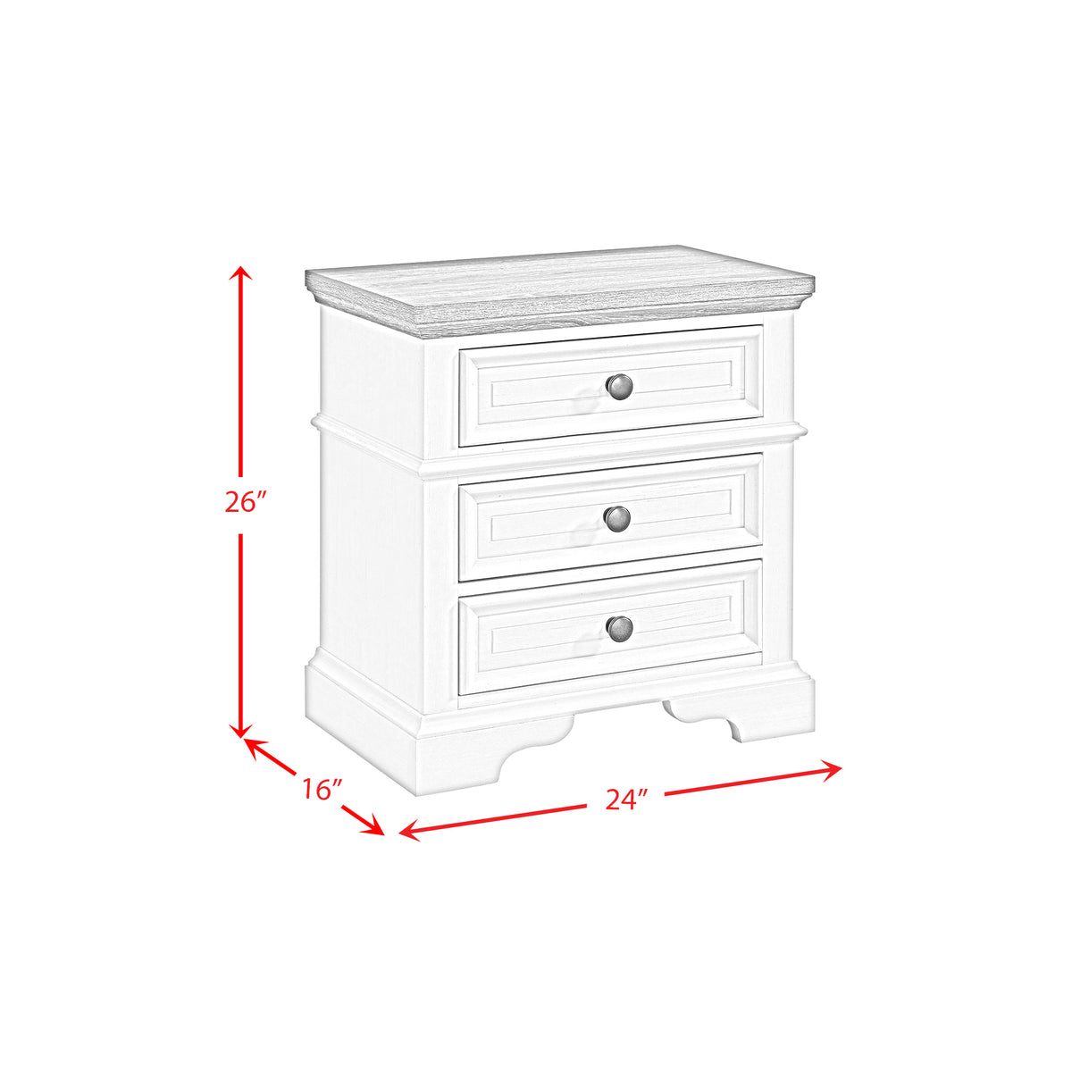 Eastwood Off-White/Brown 5-Piece Youth Twin UPH Bedroom Set - Ornate Home