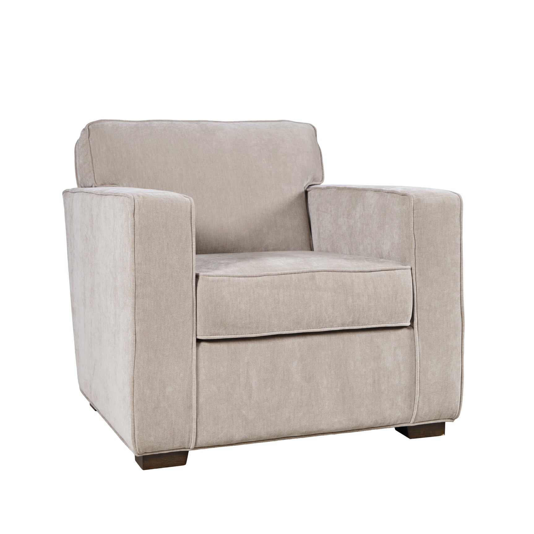 Eastwood Taupe Accent Chair - Ornate Home