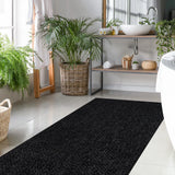 Easy Dark Gray Jute Indoor Outdoor Rugs - Ornate Home