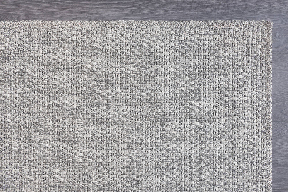 Easy Gray Jute Indoor Outdoor Rugs - Ornate Home