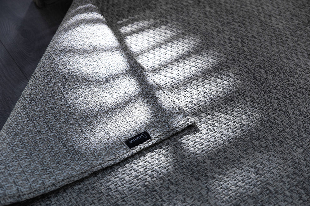 Easy Gray Jute Indoor Outdoor Rugs - Ornate Home