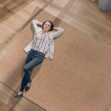 Easy Natural Jute Indoor Outdoor Rugs - Ornate Home