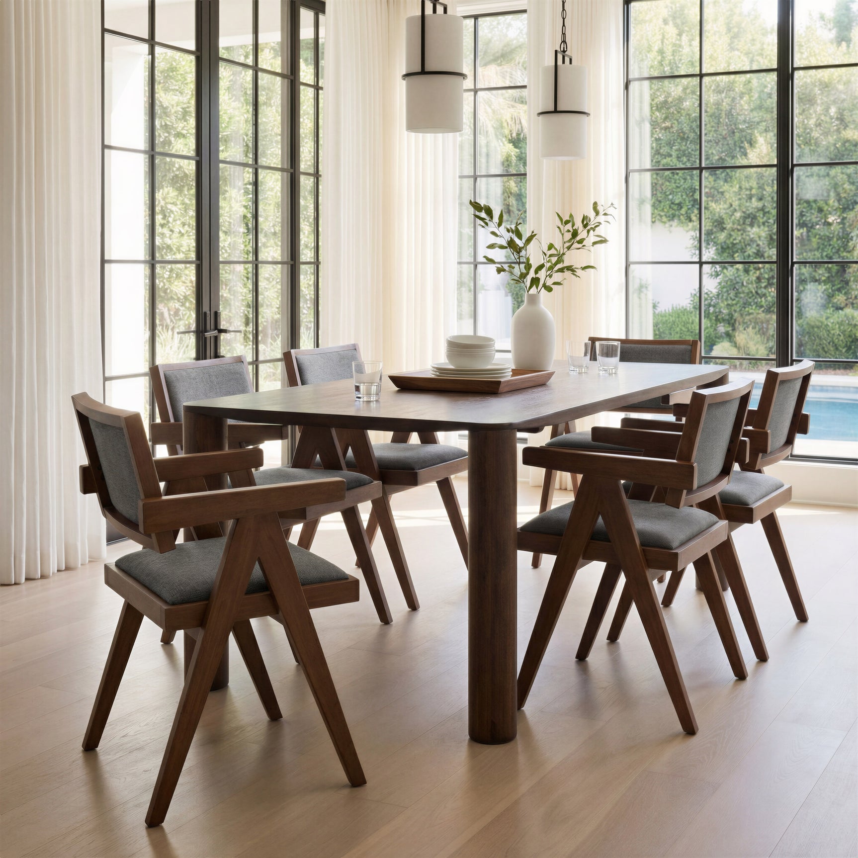 Eazy Espresso Dining Table - Ornate Home