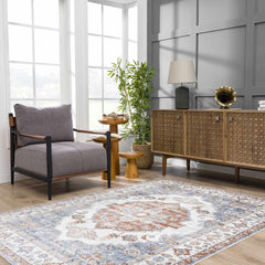 Ebbe Washable Area Rug - Clearance - Ornate Home
