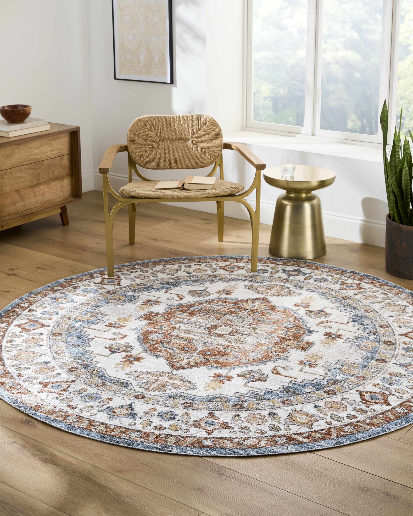 Ebbe Washable Area Rug - Clearance - Ornate Home