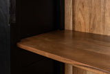 Ebony Study Black Bookcase - Ornate Home