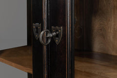 Ebony Study Black Bookcase - Ornate Home