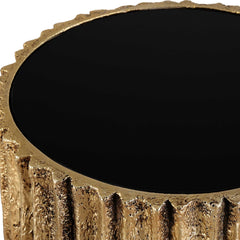 Echo Brass Drink Table - Ornate Home