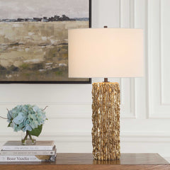 Echo Gold Golden Table Lamp - Ornate Home