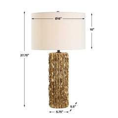 Echo Gold Golden Table Lamp - Ornate Home