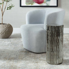 Echo Nickel Modern Drink Table - Ornate Home