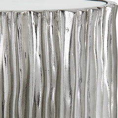 Echo Nickel Modern Drink Table - Ornate Home