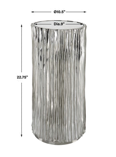 Echo Nickel Modern Drink Table - Ornate Home