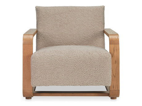 Eckersley Beige Lounge Chair - Ornate Home