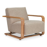 Eckersley Beige Lounge Chair - Ornate Home