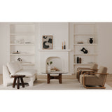 Eckersley Beige Lounge Chair - Ornate Home