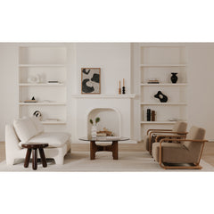 Eckersley Beige Lounge Chair - Ornate Home