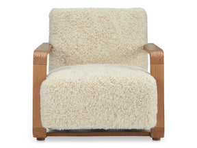 Eckersley Cream Lounge Chair - Ornate Home