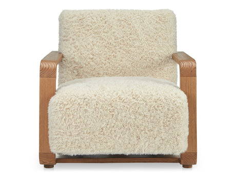 Eckersley Cream Lounge Chair - Ornate Home