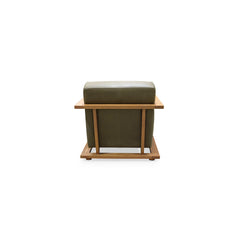 Eckersley Olive Leather Lounge Chair - Ornate Home
