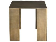Eclipse Black Nickel End Table - Ornate Home
