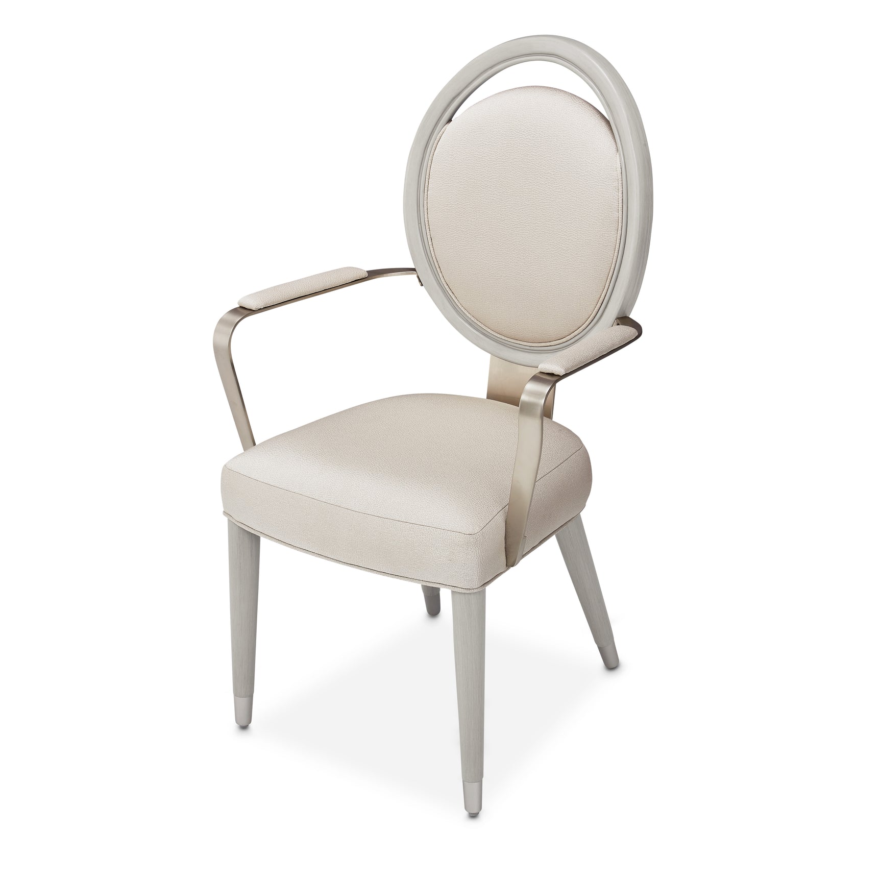 Eclipse Moonlight/Ivory Dining Arm Chair (Set of 2) - Ornate Home